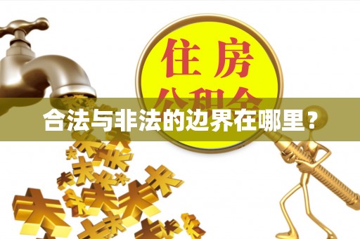 隆阳合法与非法的边界在哪里？