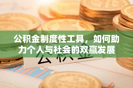 隆阳公积金制度性工具，如何助力个人与社会的双赢发展