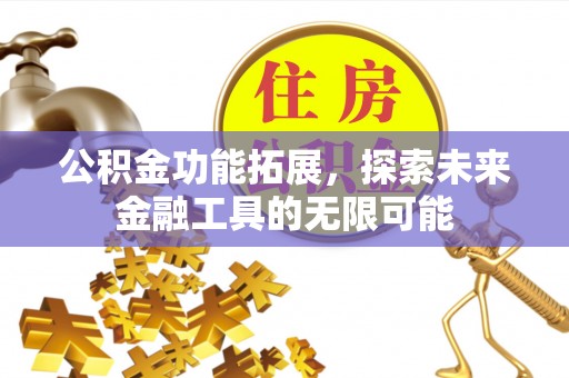 隆阳公积金功能拓展，探索未来金融工具的无限可能
