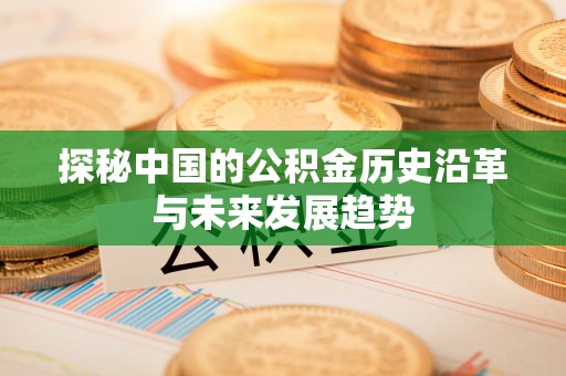 隆阳探秘中国的公积金历史沿革与未来发展趋势