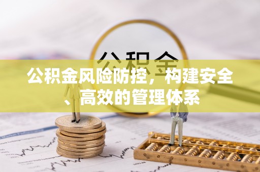 隆阳公积金风险防控，构建安全、高效的管理体系