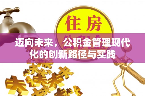 隆阳迈向未来，公积金管理现代化的创新路径与实践