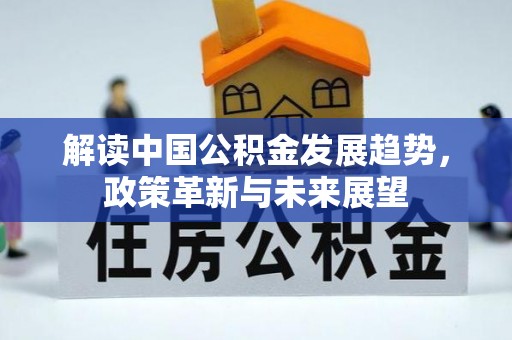 隆阳解读中国公积金发展趋势，政策革新与未来展望