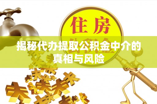 隆阳揭秘代办提取公积金中介的真相与风险