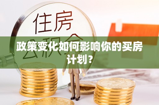 隆阳政策变化如何影响你的买房计划？