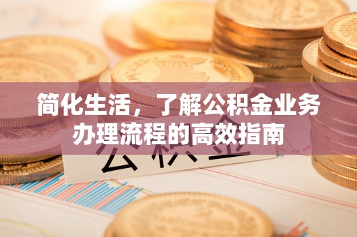 隆阳简化生活，了解公积金业务办理流程的高效指南