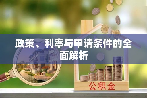 隆阳政策、利率与申请条件的全面解析
