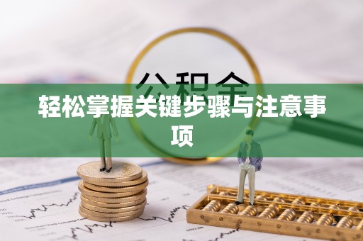 隆阳轻松掌握关键步骤与注意事项