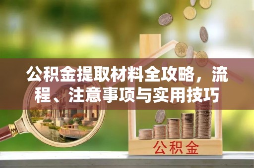 隆阳公积金提取材料全攻略，流程、注意事项与实用技巧
