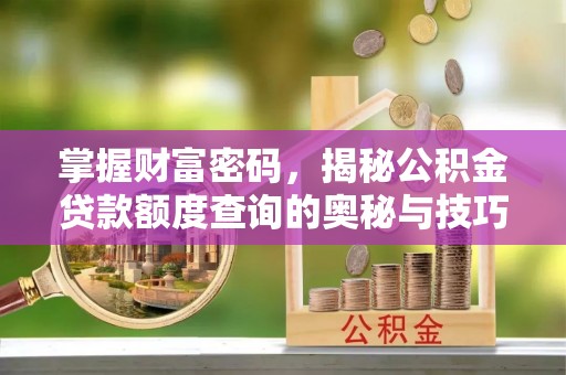 隆阳掌握财富密码，揭秘公积金贷款额度查询的奥秘与技巧