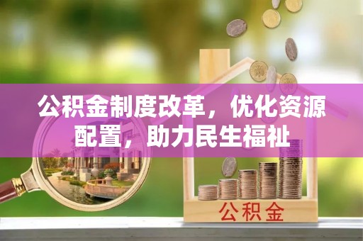 隆阳公积金制度改革，优化资源配置，助力民生福祉