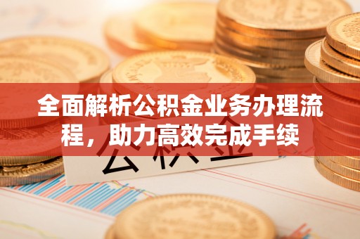 隆阳全面解析公积金业务办理流程，助力高效完成手续