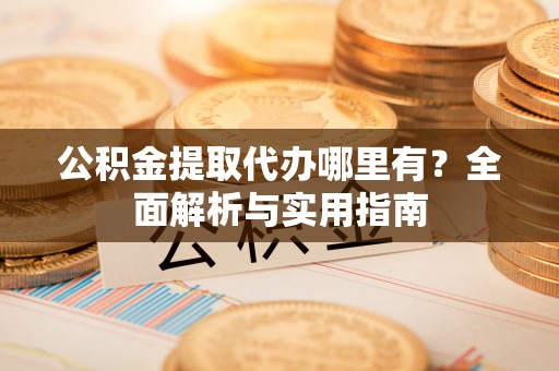 隆阳公积金提取代办哪里有？全面解析与实用指南