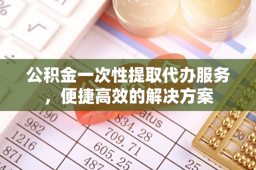 隆阳公积金一次性提取代办服务，便捷高效的解决方案