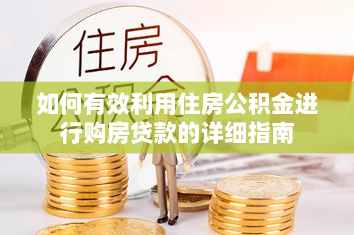 隆阳如何有效利用住房公积金进行购房贷款的详细指南