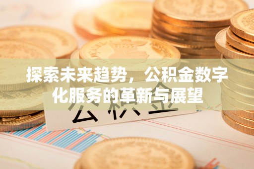 隆阳探索未来趋势，公积金数字化服务的革新与展望