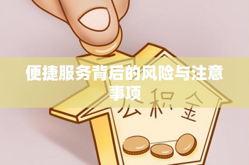 隆阳便捷服务背后的风险与注意事项