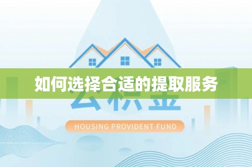 隆阳如何选择合适的提取服务